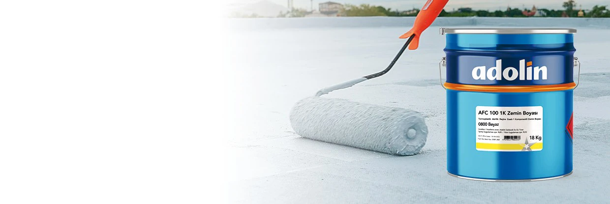 Zemini kolayca boyar,<br> hemen kullanıma açar!